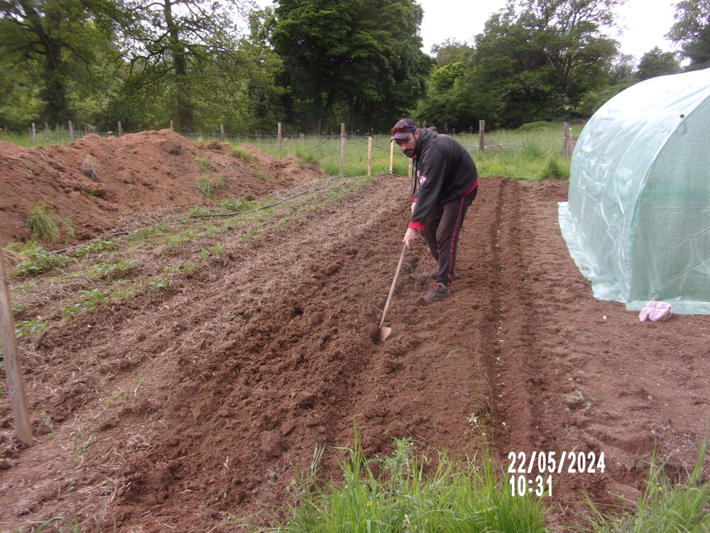   Préparation Installation  agricole dans une micro ferme. 