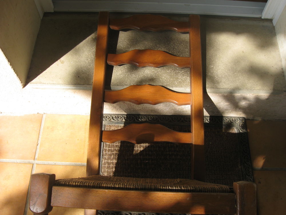 2 chaises bois vintage Meubles