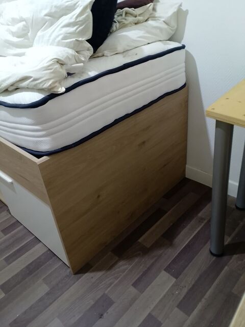 Lit  haut 1 personne  40 Lizy-sur-Ourcq (77)