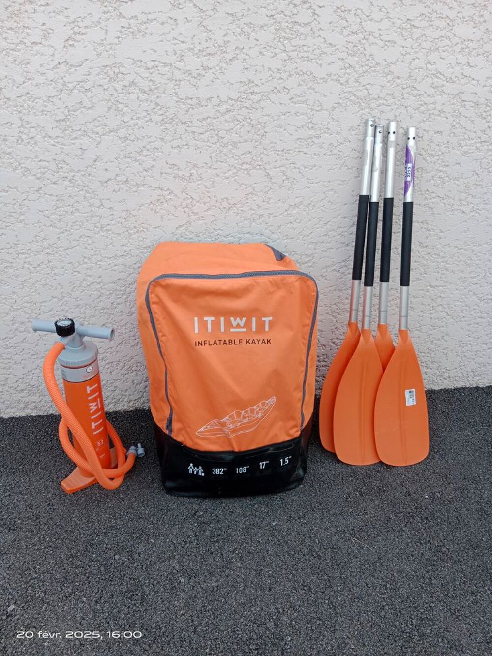 Kayak gonflable Sports