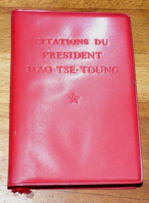 Le petit livre rouge de Mao Ts� Toung - edition 1967 100 Pibrac (31)