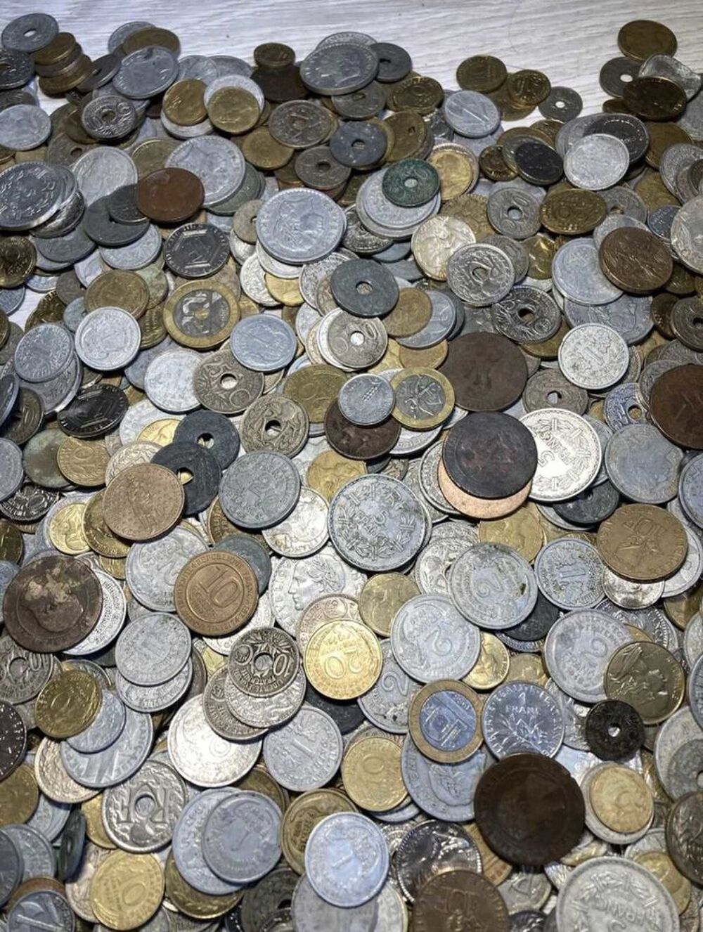 lot ancien francs 