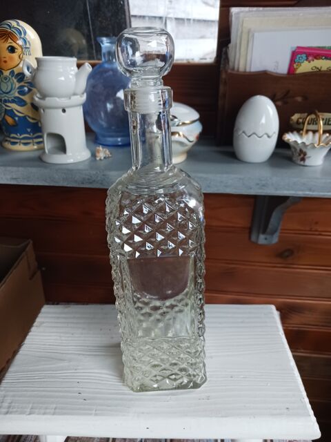Bouteille en Verre Décorative avec Bouchon Sphérique 10 Thourotte (60)