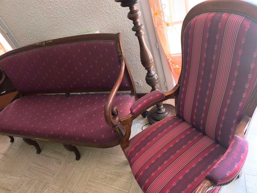 Banquette Empire r&eacute;nov&eacute;e Meubles