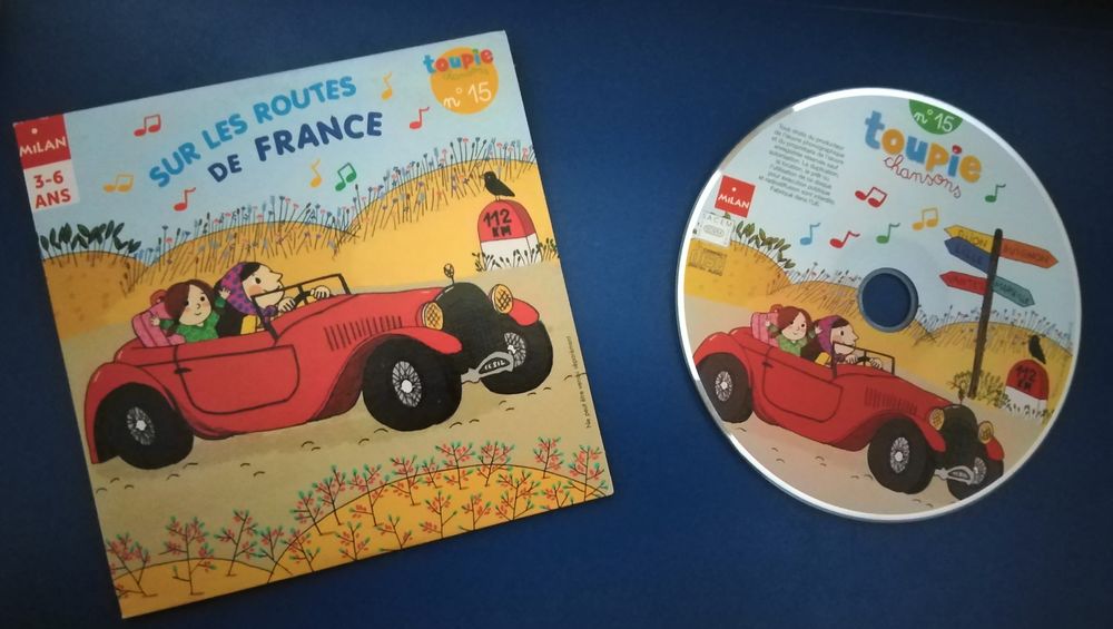 Sur les routes de France CD Toupie N&deg; 15 CD et vinyles