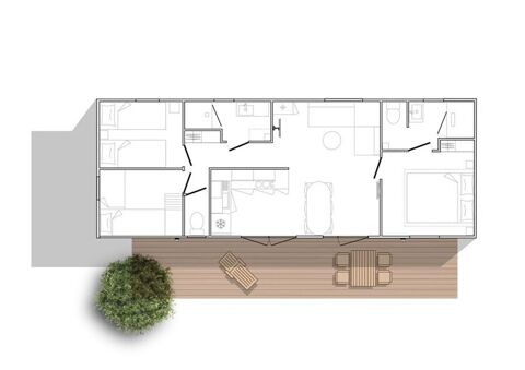 Mobil-Home Mobil-Home 2024 occasion Saze 30650