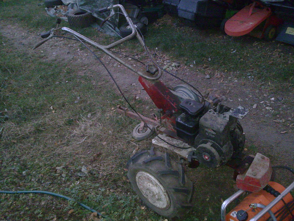 motoculteur thermique 4T moteur B&amp;S Jardin