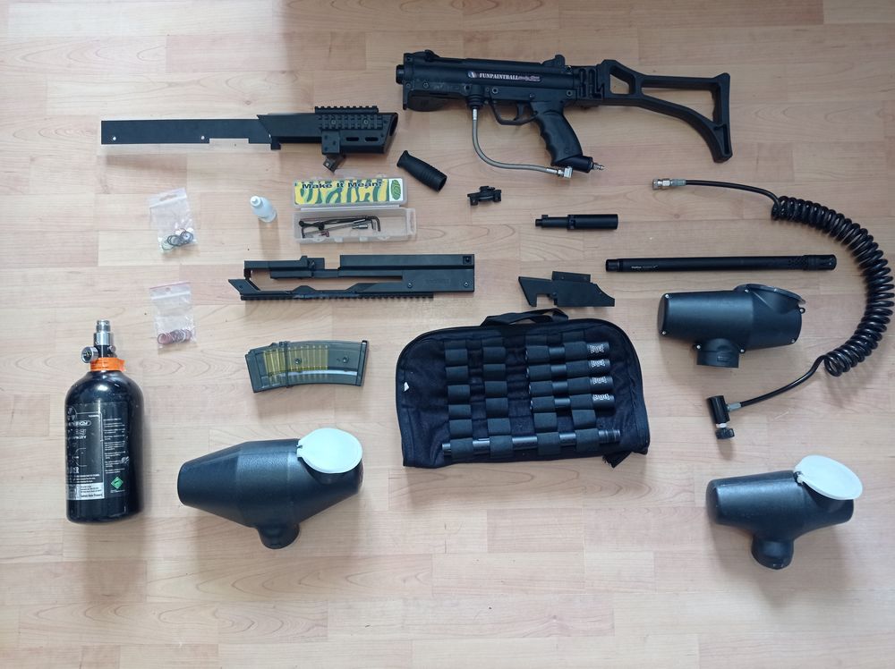 Lot Paintball Tippman A5 Sports