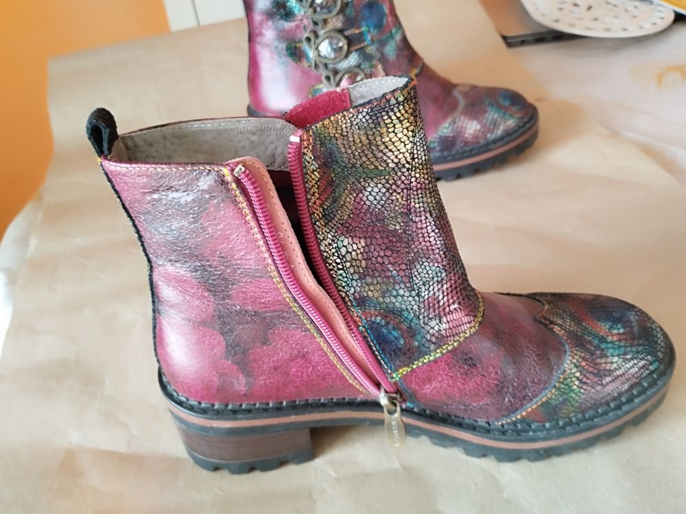 Bottines originales Laura Vita ? tr&egrave;s bon &eacute;tat Chaussures