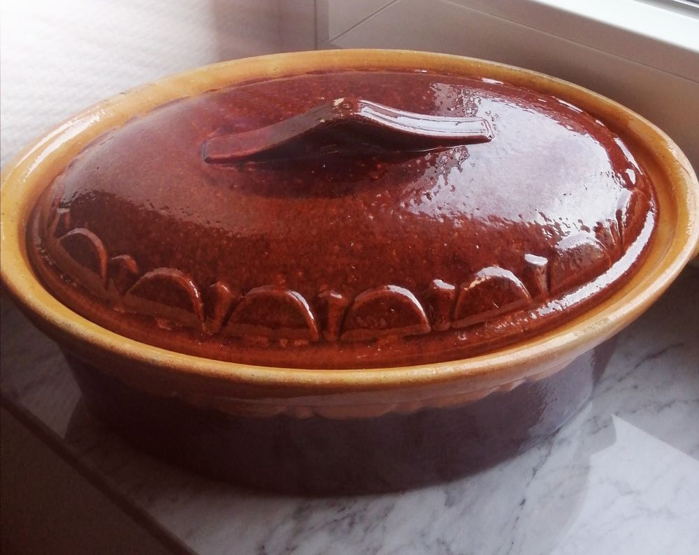 COCOTTE C&Eacute;RAMIQUE MARRON Electroménager
