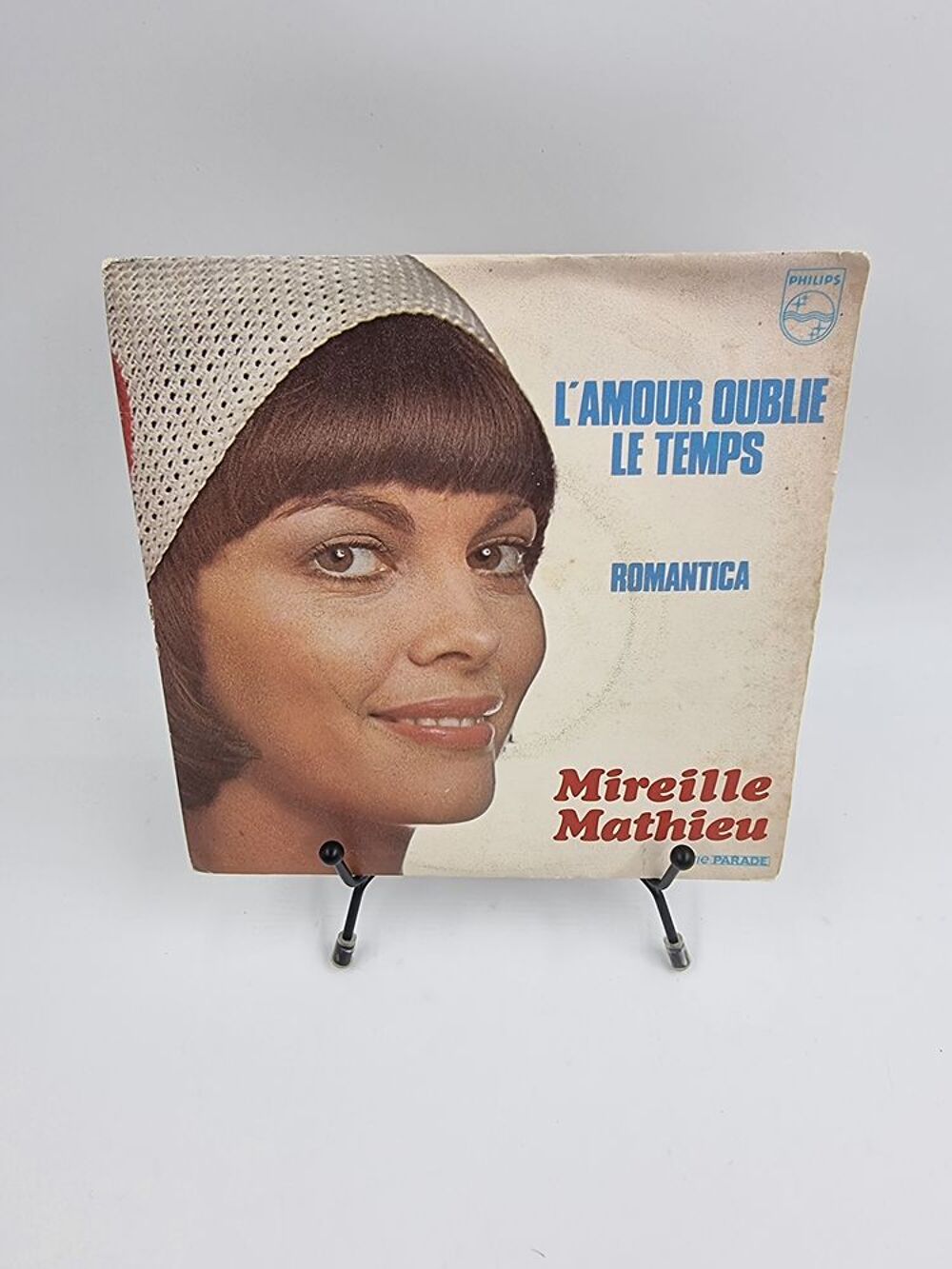Vinyle 45 tours Mireille Mathieu : L'Amour Oublie le Temps.. CD et vinyles
