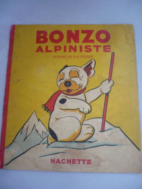 BD BONZO ALPINISTE   de G. E. STUDDY   - 1937  -  N° 6  - 13 Pessac (33)