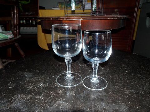 Verre eau vin  AMBASSADE  (l'unit) cristal tremp haute rs 3 Monflanquin (47)