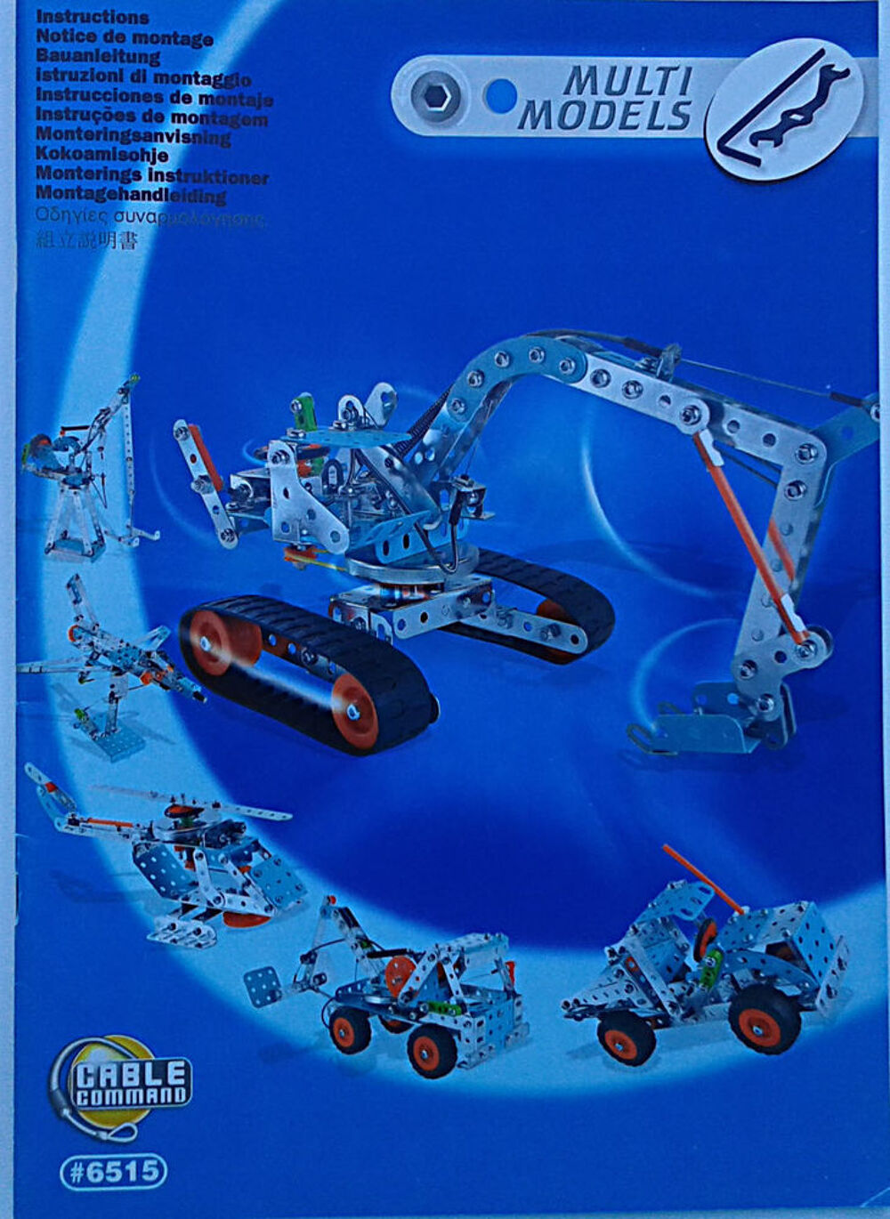 Boite Meccano m&eacute;tal N&deg;6515 Jeux / jouets