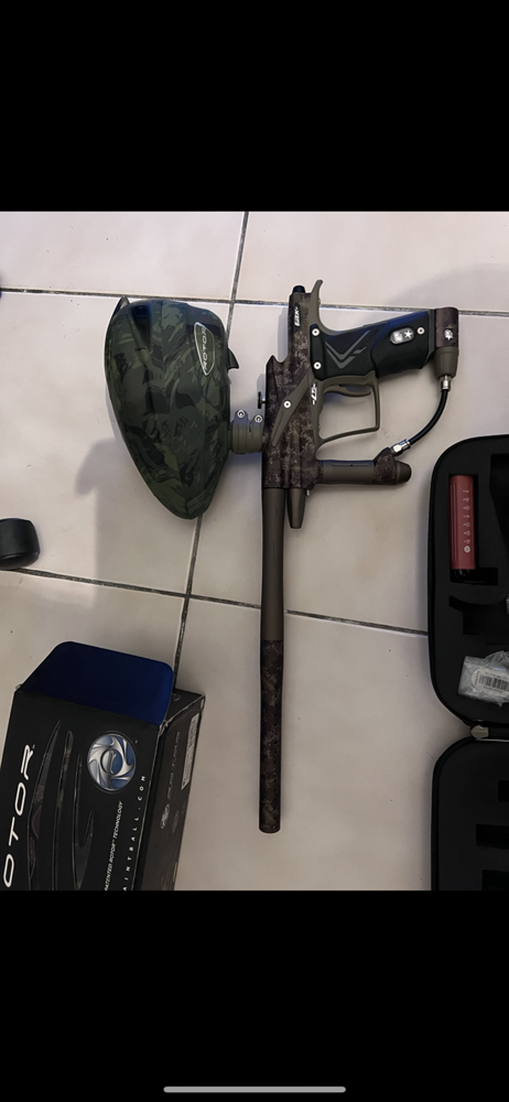 Lanceur paintball etek4 lt + accessoires Sports