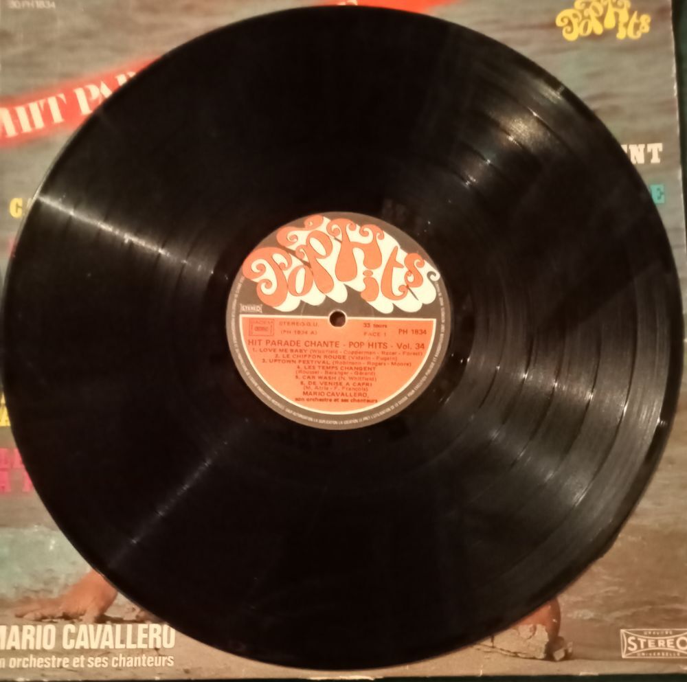 MARIO CAVALLERO / 6 X DISQUES VYNIL 33 X TOURS / CD et vinyles