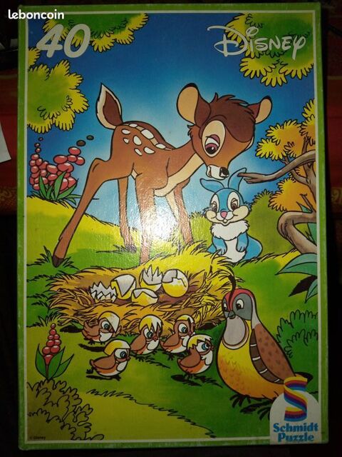 puzzle Bambi 40 pi�ces 5 Beauchamp (95)