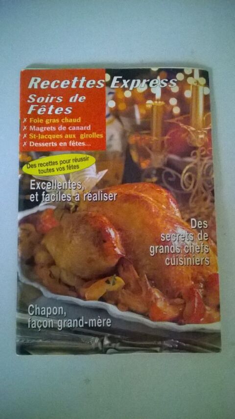 Livre recettes express
Soirs de Fetes
Foie gras chaud Magr 2 Talange (57)