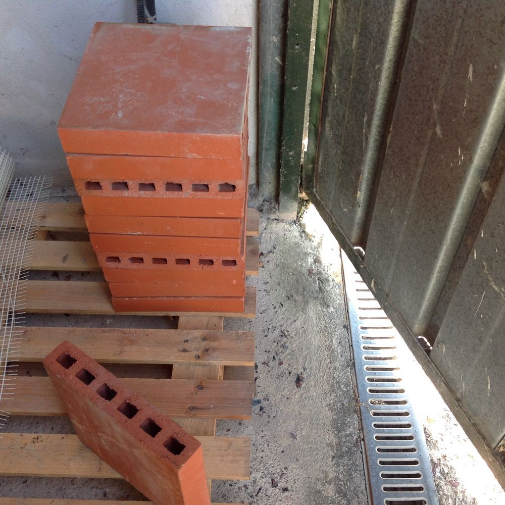 lot de briques de dessus de mur Bricolage