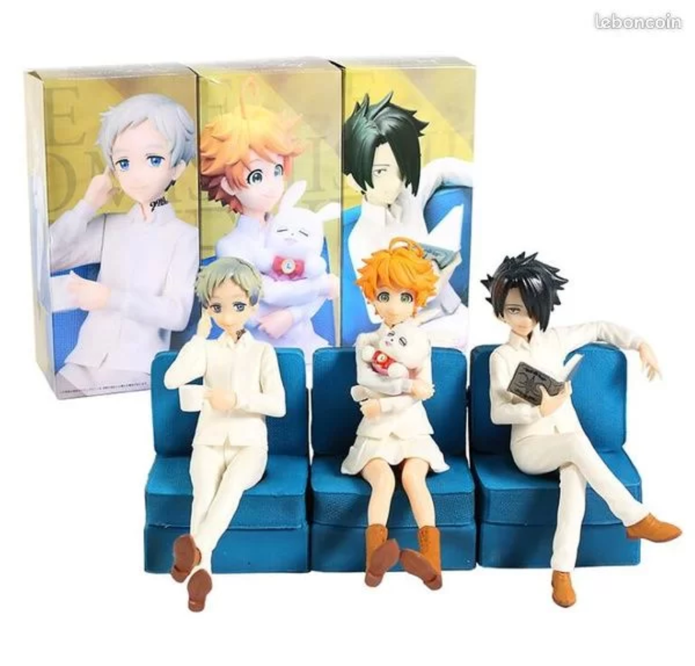3 figurines the promised neverland Jeux / jouets