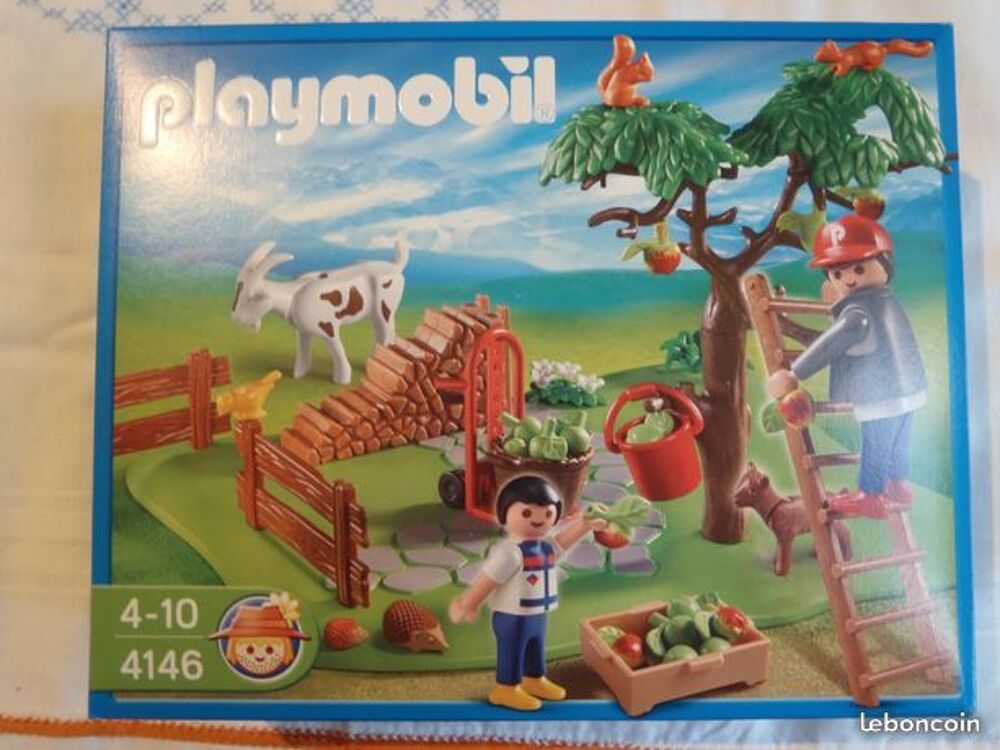 Playmobil : cueillette des pommes 4146 . Bo&icirc;te neuve Jeux / jouets
