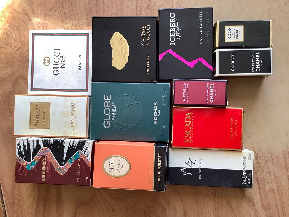 Miniatures parfums 