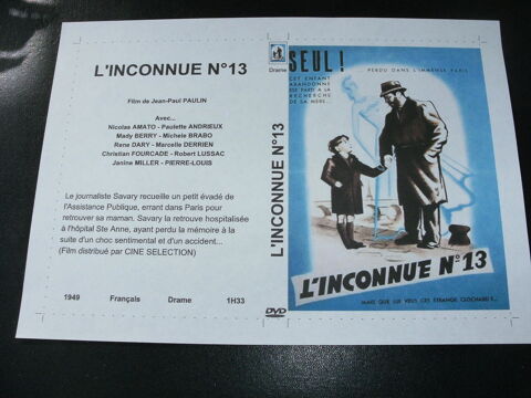 Film :   L 'inconnue n� 13   35 Saint-M�dard-en-Jalles (33)