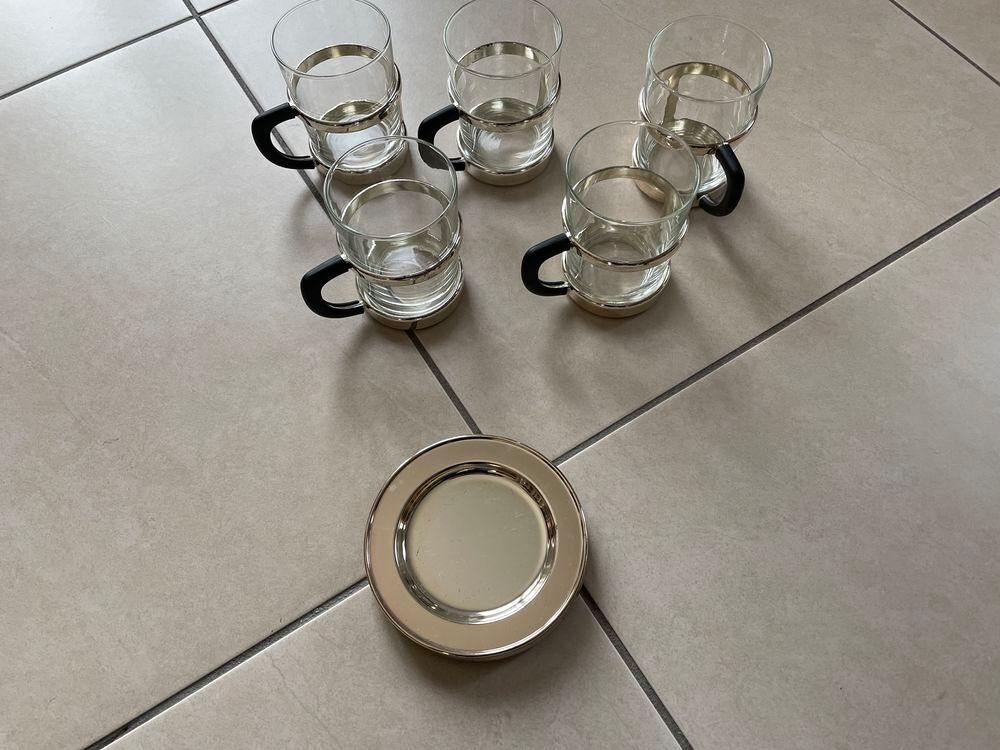 Service de mugs en verre Décoration