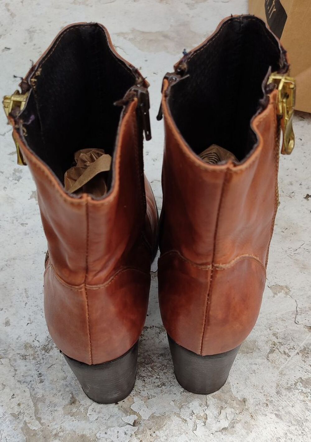 Bottines marrons Chaussures