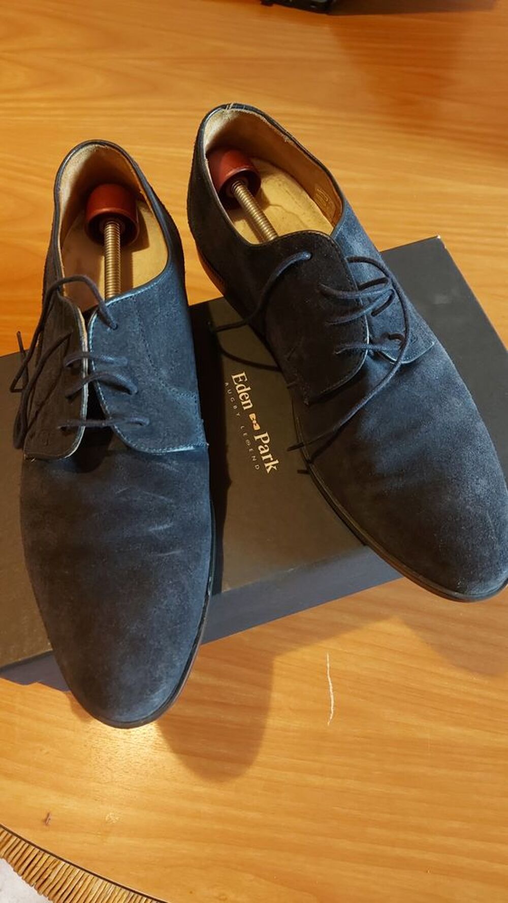Chaussure Homme EDEN PARK Nubuk Noir Taille 44 Chaussures