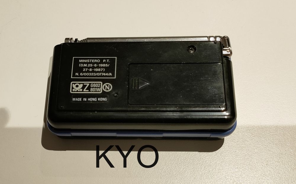 PHILIPS D1868, radio FM pliable voyage, r&eacute;veil double heure Audio et hifi