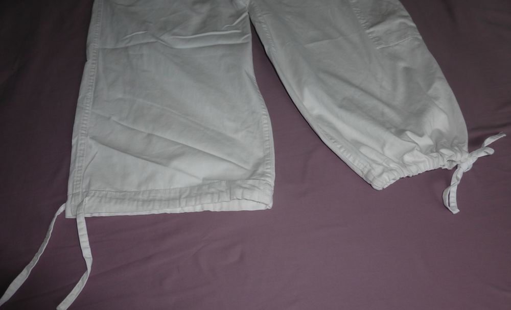 PANTACOURT blanc ZAMBA - XL42 Vêtements