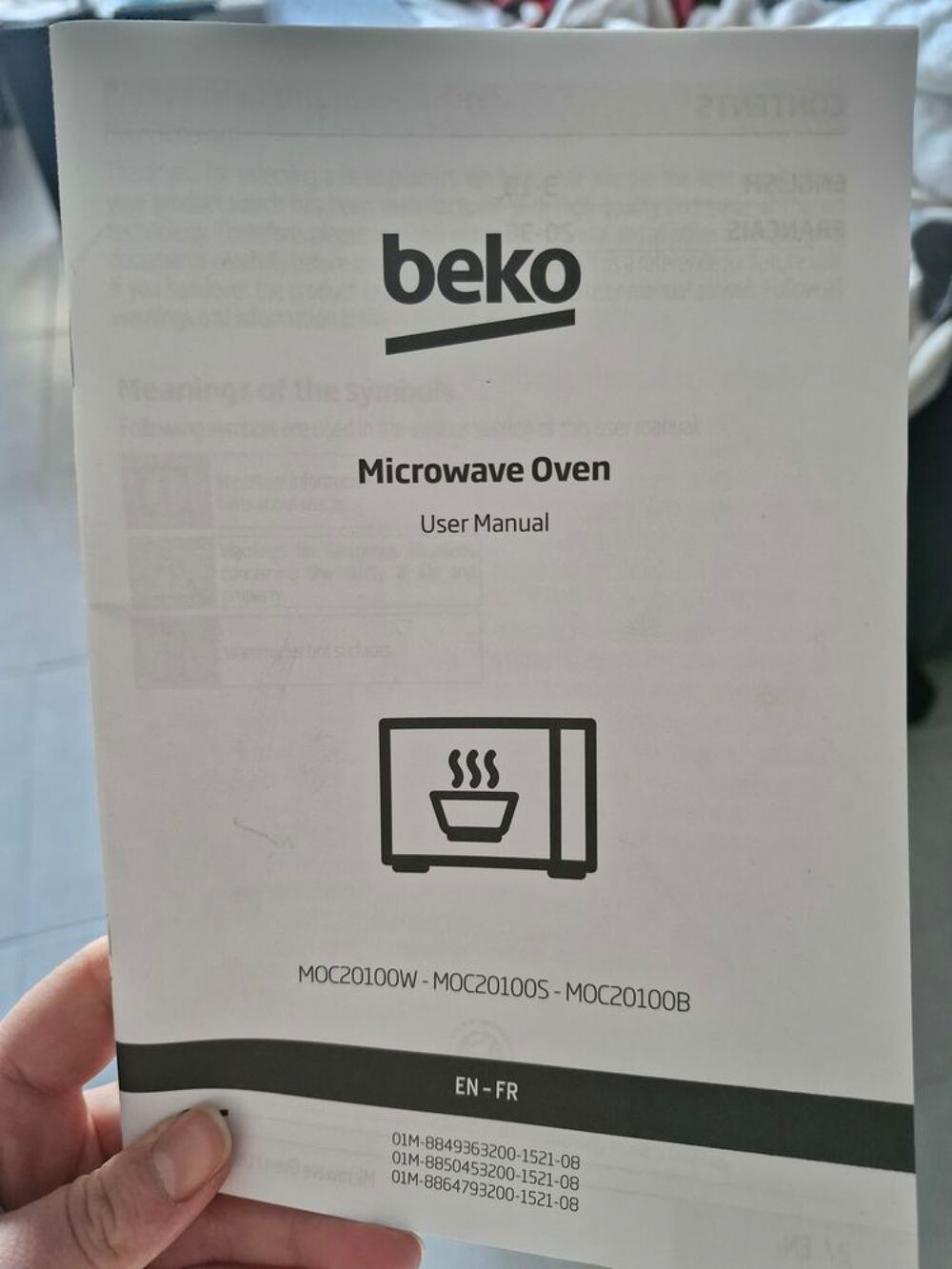 Micro ondes Beko Electrom�nager