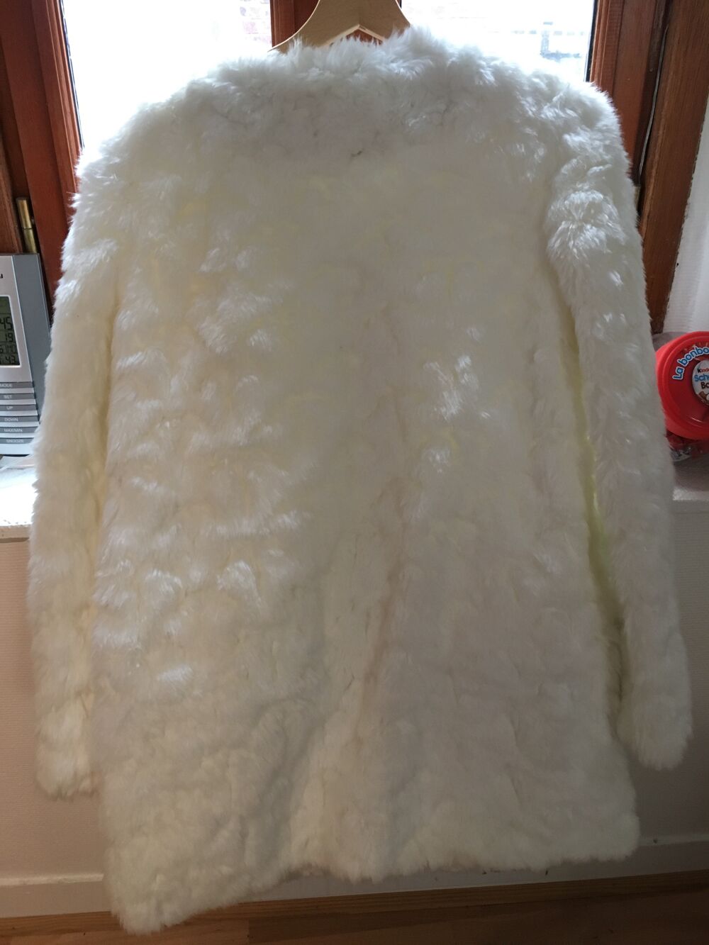 Manteau fausse fourrure blanche Vêtements