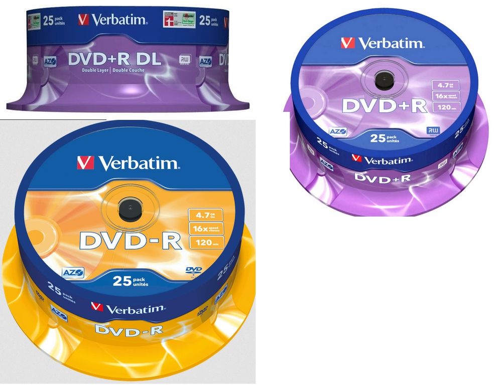 Lot CD-R et DVD-R / DL Matériel informatique