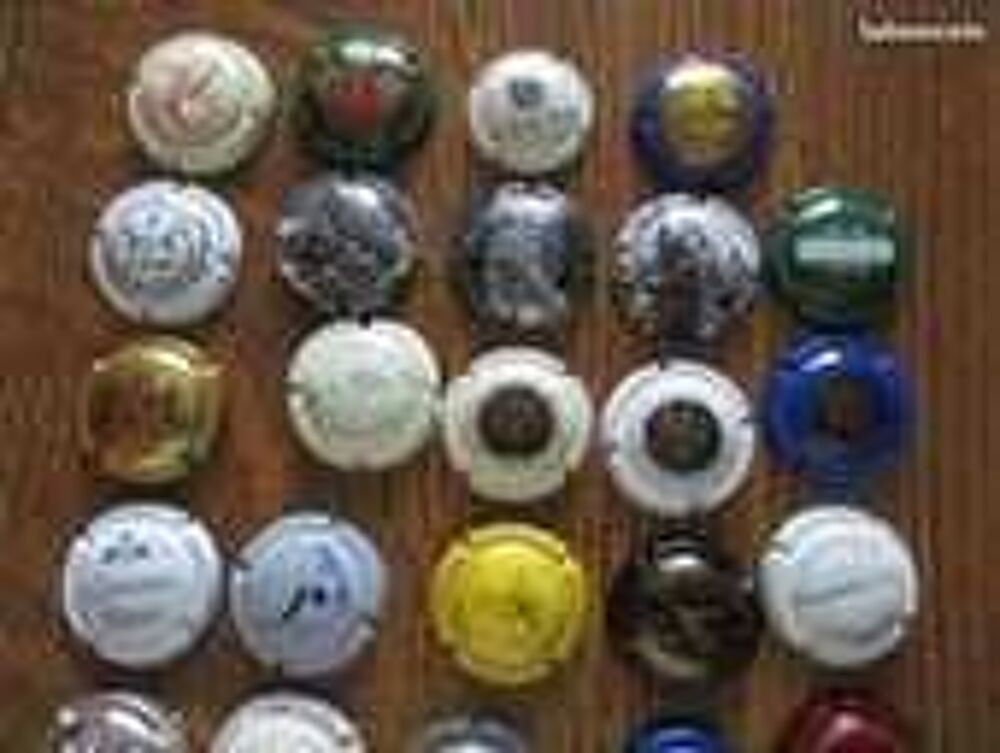 8 muselets capsules champagne coteaux sud 