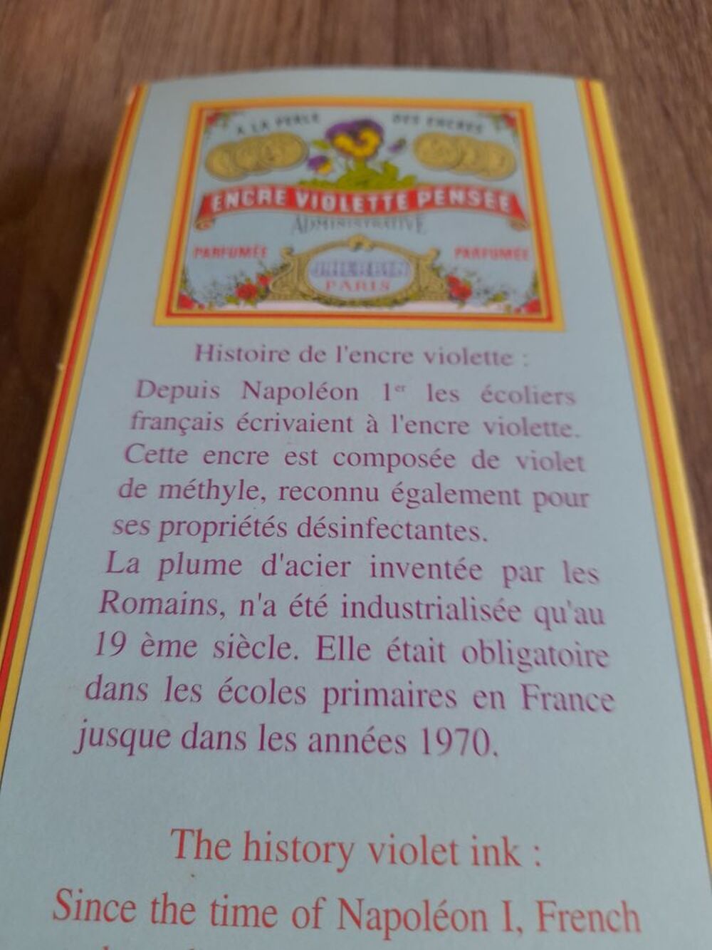 Ecrire &agrave; l'encre Bricolage