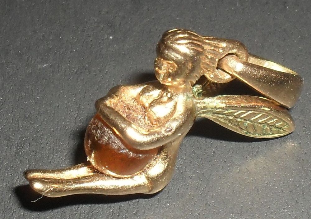 Pendentif Dor&eacute; ELFE Bijoux et montres