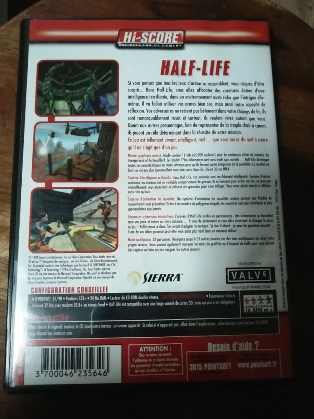 Half-Life PC FR Consoles et jeux vidéos