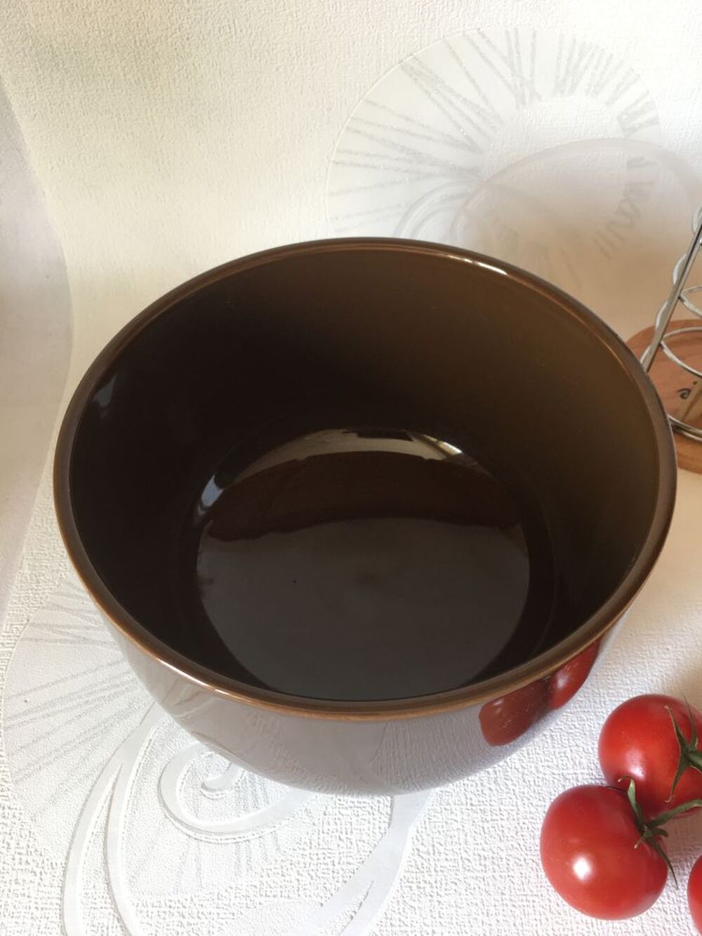 beau Saladier c&eacute;ramique de marque Rosenthal Décoration