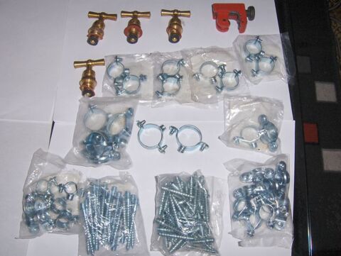 lot plomberie ( colliers   vis   t�te robinet  coupe tube ) 25 Sauchy-Cauchy (62)