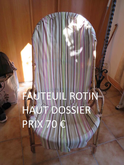 FAUTEUIL ROTIN 70 Saint-Blaise (06)
