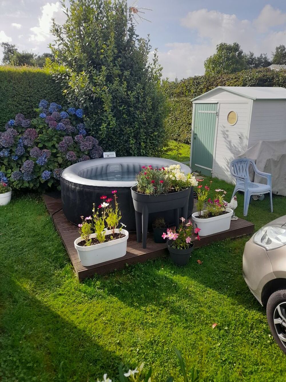 jacuzzi Jardin