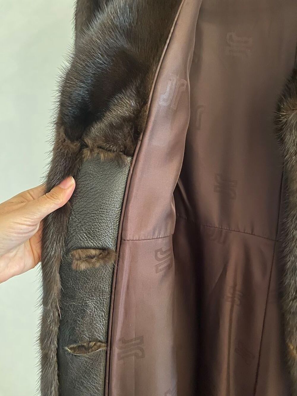 Manteau vison vintage Vêtements
