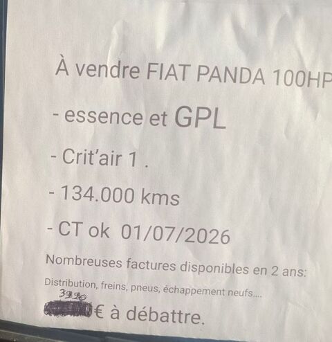 Fiat Panda 1.4 16V Sport 2006 occasion Carnoules 83660