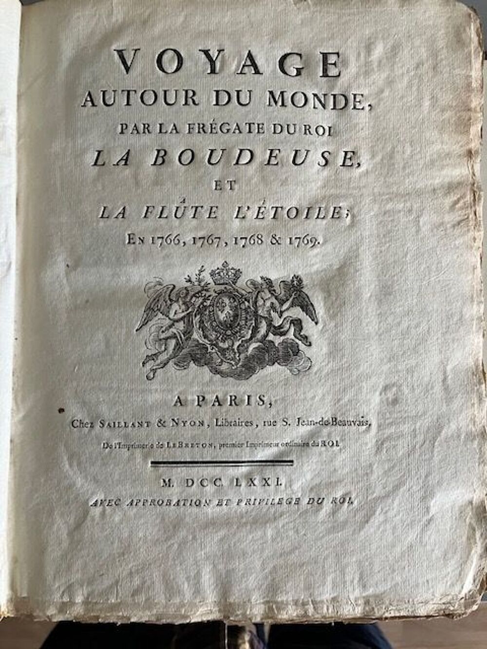 Voyage autour du Monde par Bougainville Livres et BD