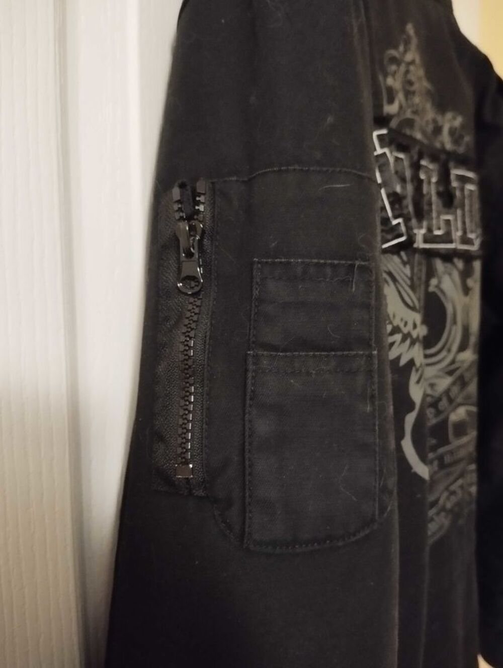 Blouson noir Rivali Vêtements