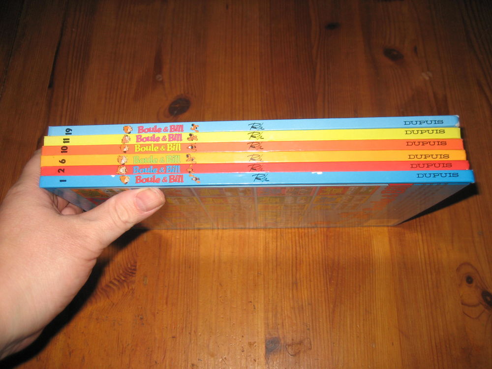 lot 6 bd boule et bill 1+2+6+10+11+19 edition special 40e anniversaire dupuis Livres et BD