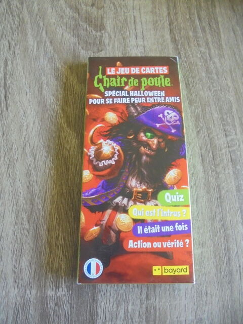 Jeu de cartes  Chair de poule  (112) 0 Tours (37)