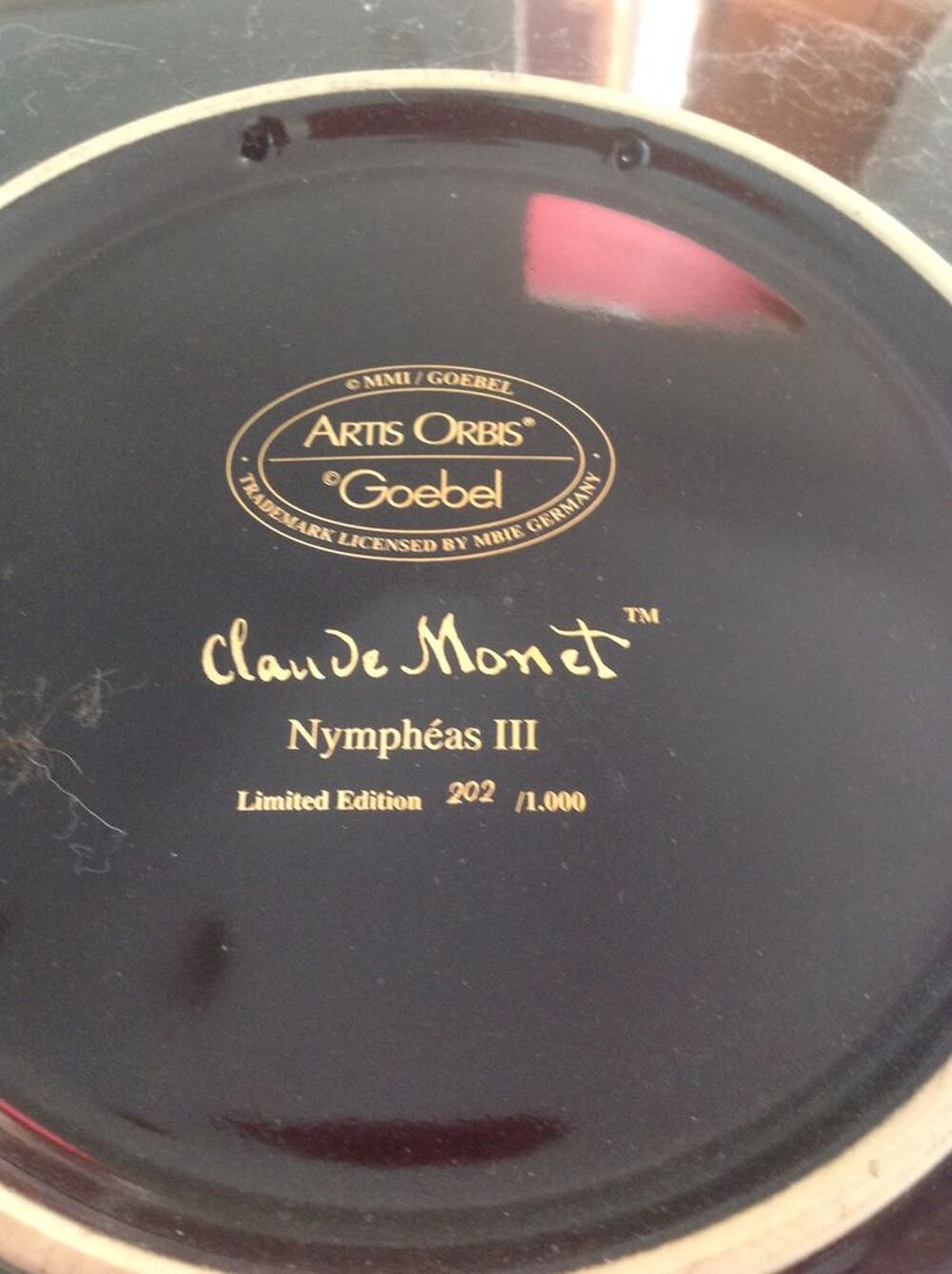 Plat de Goebel Artis Orbis 